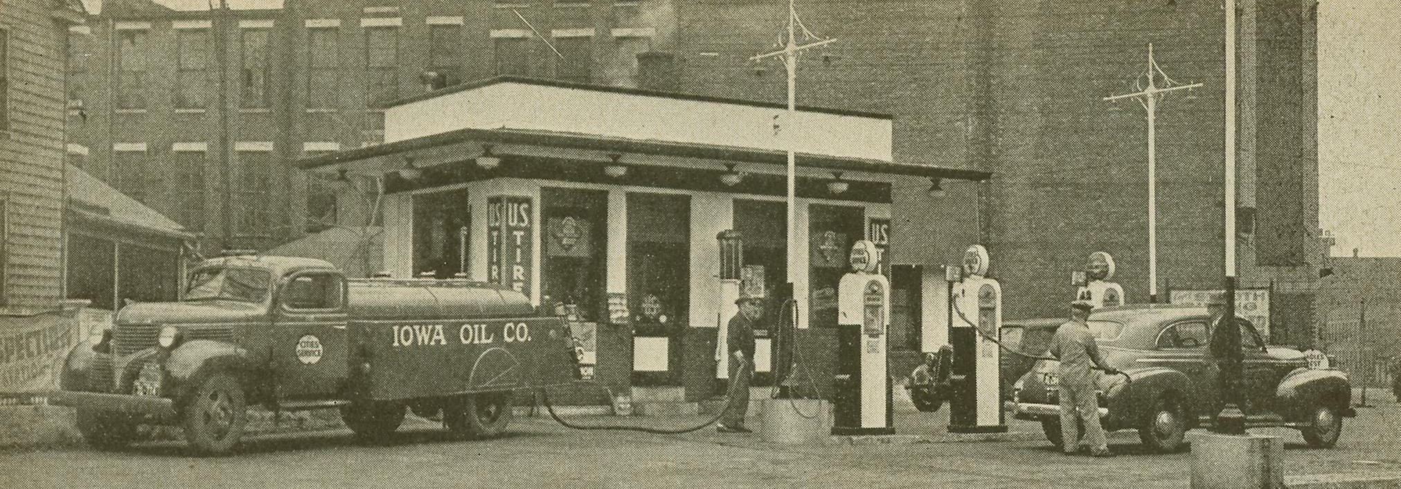 Iowa Oil Company Station, Dubuque, Iowa